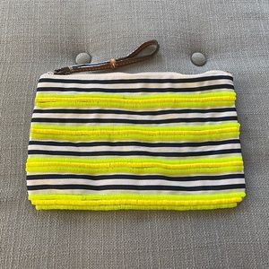 Live Love Loft Sequin Cosmetic Zip Travel Bag